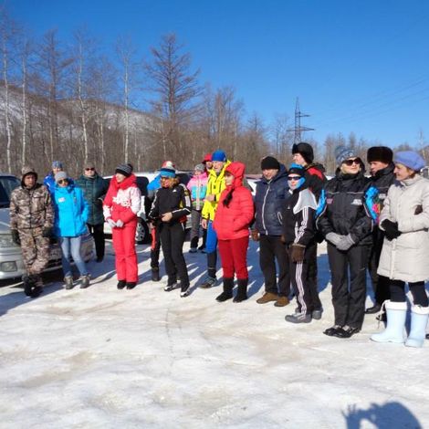 Спартакиада трудящихся лыжные гонки 16.01.2016